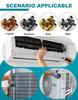 Copper Tube Bender, Tubing Bender 180°, Tube Bender 1/4", 5/16", 3/8", 3in1 Copper Pipe Bender, Copper Tubing Bender