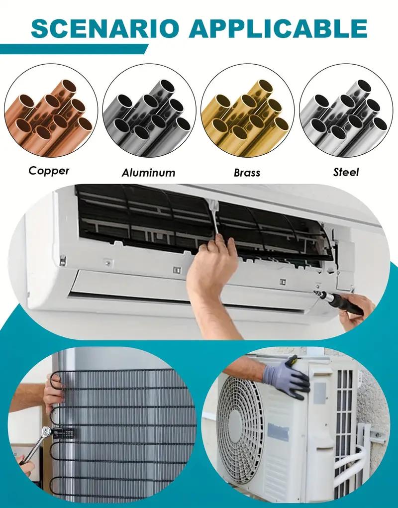 Copper Tube Bender, Tubing Bender 180°, Tube Bender 1/4", 5/16", 3/8", 3in1 Copper Pipe Bender, Copper Tubing Bender