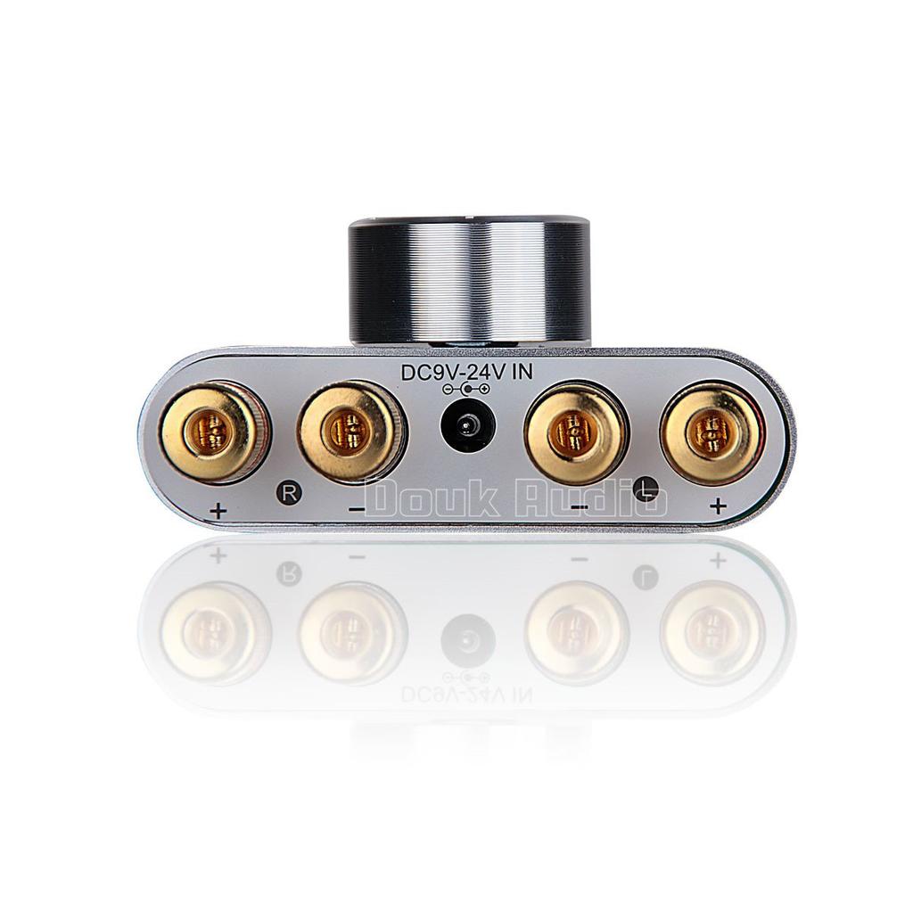 Nobsound Pro Amplificador de potência Bluetooth 50W x 2 Amplificador Alto-falante HiFi Áudio Sem fonte de alimentação NS-01G (Prata)