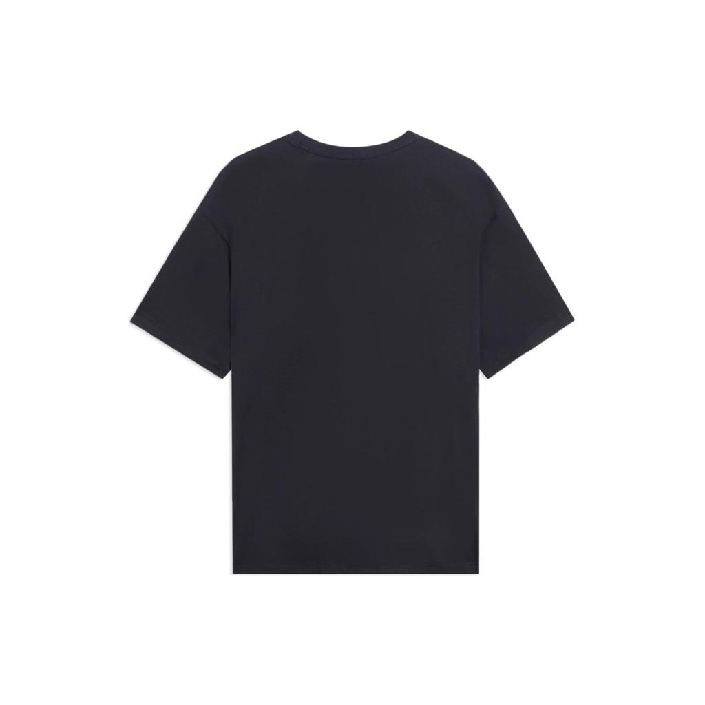Li Ning Sports Trend Series Cartoon Letter Short Sleeve T-Shirt Men Tops Black AHSS327-2
