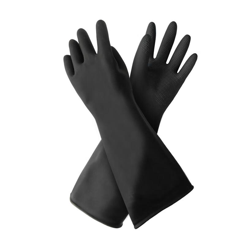 AMS 36cm Thickened Acid & Alkali Resistant Gloves One Size