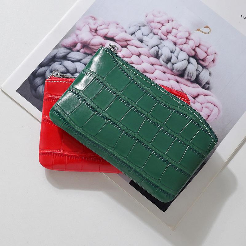 PU Leather Money Coin Purse New with Key Ring Waterproof Pocket Purse Zipper Large Capacity Credit Card Holder Women Wallet
