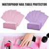 50Pcs Disposable Nail Mats Fordable Nail Paper Towels Waterproof 3 Ply Nail Art Paper Pads Manicure Art Accessories