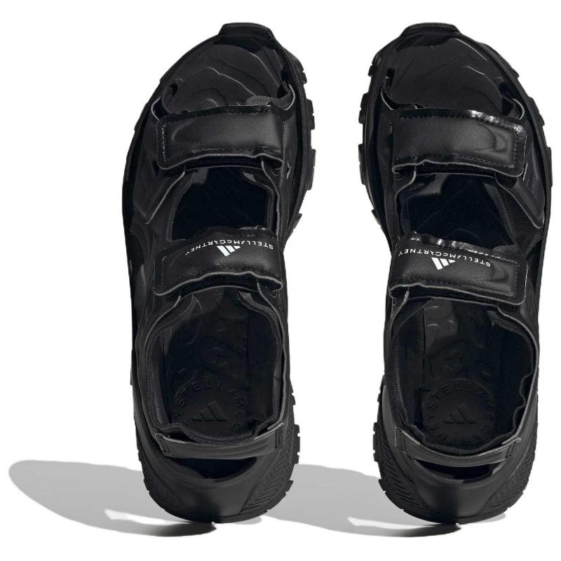 Stella McCartney X Adidas  Hika Outdoor Sandal Core Black Women Sneakers Cloud-White Grey-Four HP6322