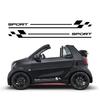 Sport Styling Auto Karosserie Seitenleisten Aufkleber Vinyl Decals Für Smart Fortwo Forfour W453 W451 Auto Dekorations Aufkleber Zubehör