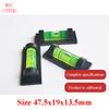 2pcs Surface Leveler Universal Square Level Bubble Inclinometer Horizontal Leveler Blisters Level Bubble Degree Level
