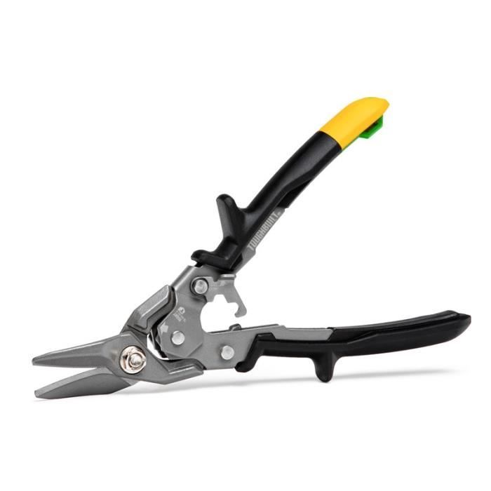 Cisailles Aviation Droite - TOUGHBUILT - TB-H4-60-R - Coupe À Droite - Acier Laminé À Froid - Acier Inoxydable