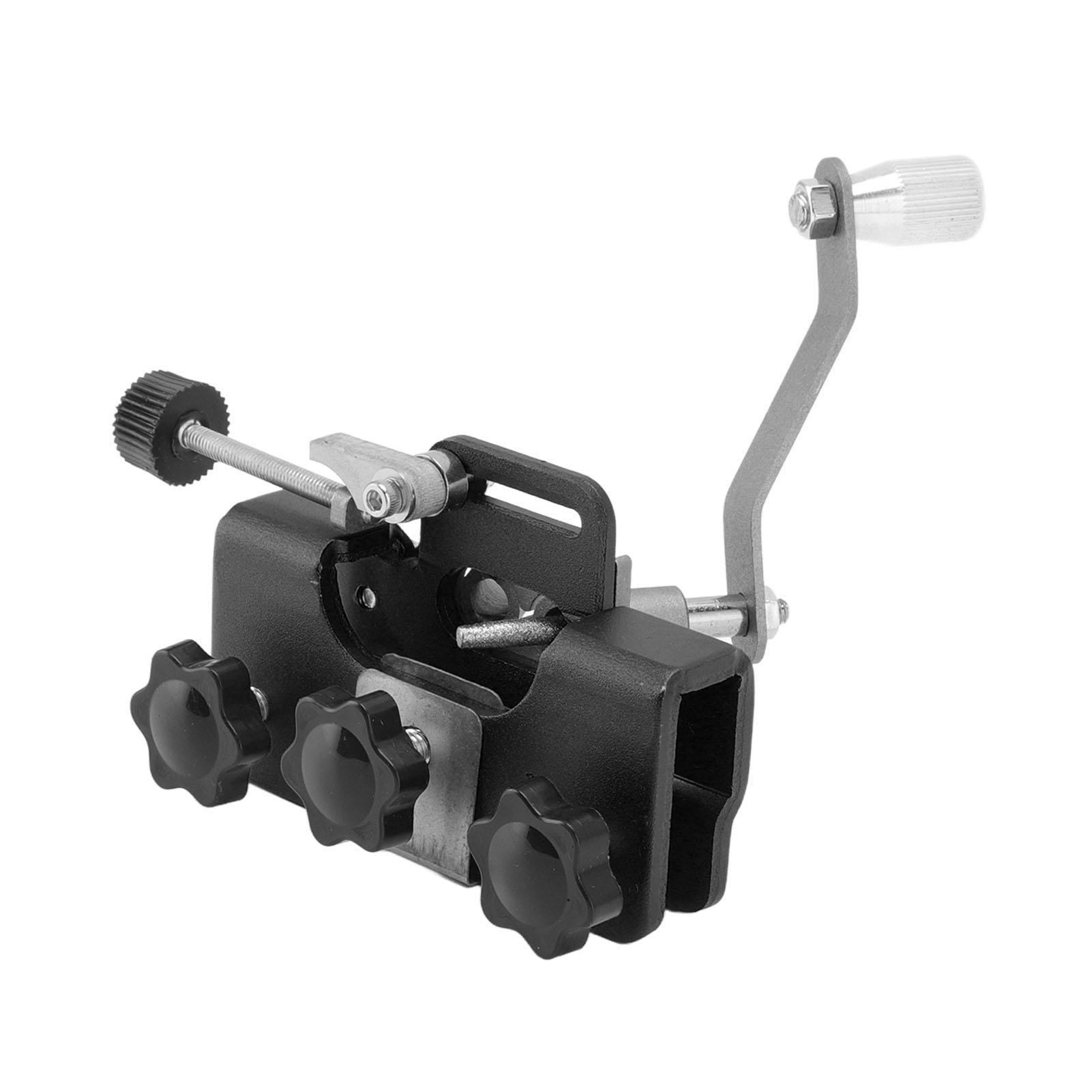 

Chainsaw Sharpener Portable Lightweight Hand Crank Chain Sharpening Jig for Electric Saws чорний