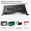Solar Charge Controllers Portable Accessory for Home Electrical Systems with Sturdy Plastic Materials Enclosures