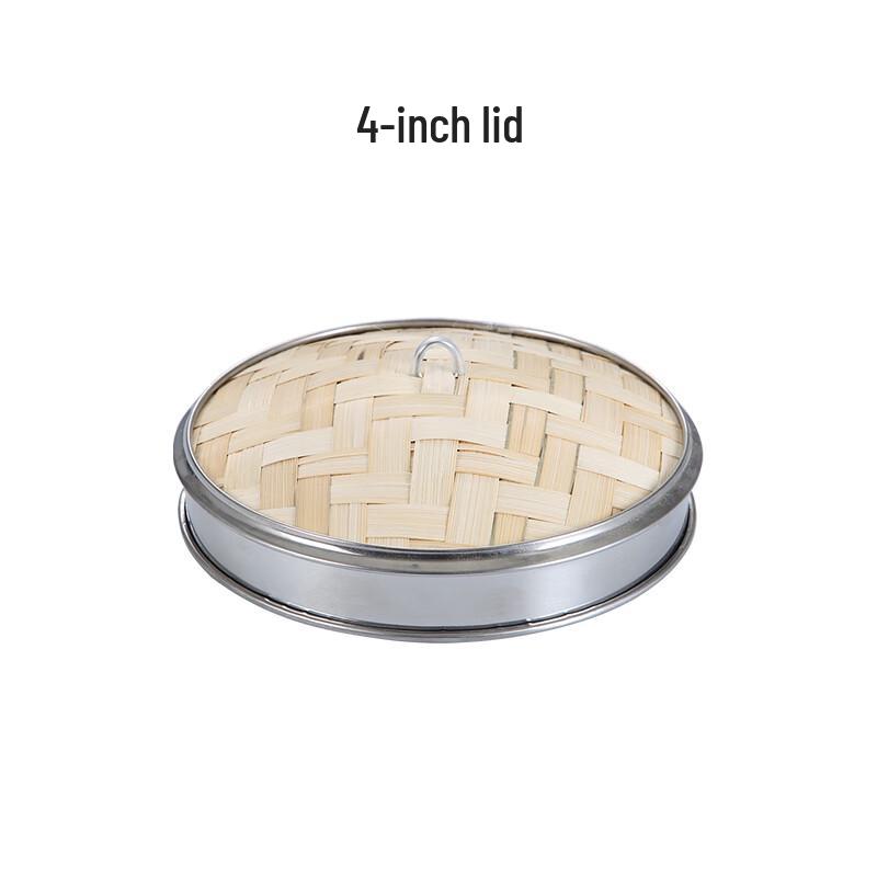 

Zhaoran Commercial Bamboo Steamer with Stainless Steel Rim