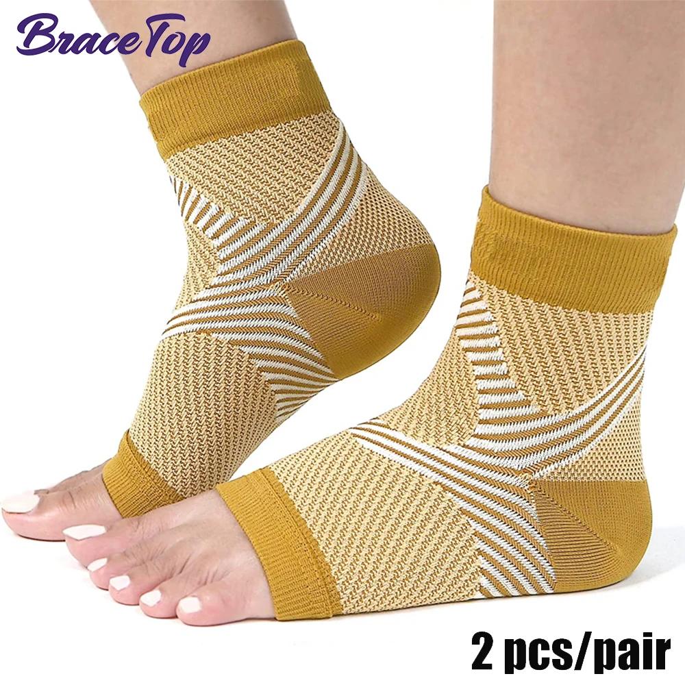 Plantar Fasciitis Compression Socks Arch Support Heel Pain Relief Ankle Brace for Achilles Tendonitis