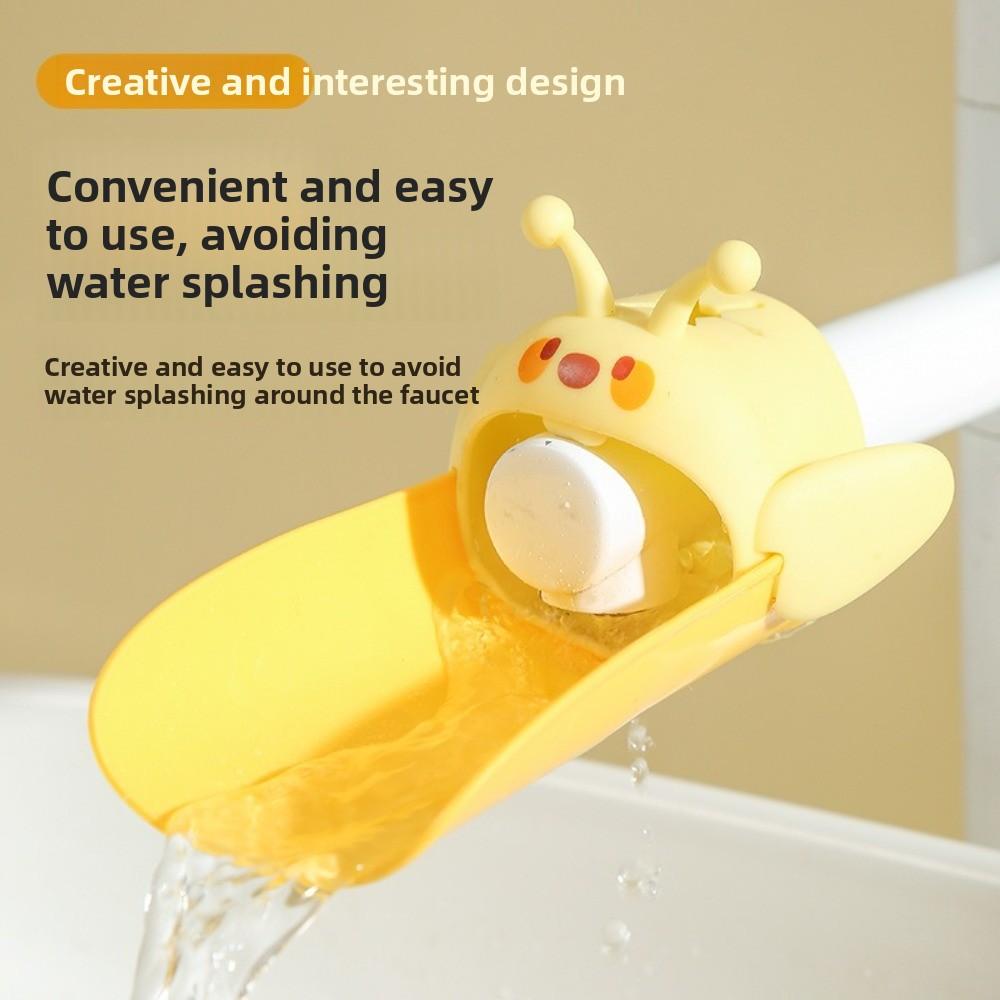 Cartoon Bee Faucet Extension PP Water Saving Device New Water Tap Extender  Kitchen Use
