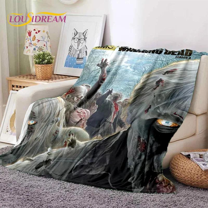The Walking Dead Lincoln TWD Soft Flannel Blanket for Beds Bedroom Sofa Picnic,Throw Blanket for Cover Outdoors Leisure Nap Gift