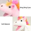 1/2 Stück Einhorn Handpuppe Plüschtier Stofftier Weiche Figur Kinder Pädagogisch Kindergarten Spielzeug Geschenk für Kinder Geburtstag
