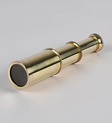 

6-дюймовый пиратский телескоп из блестящей латуни - Ручной - Морская коробка M аэро