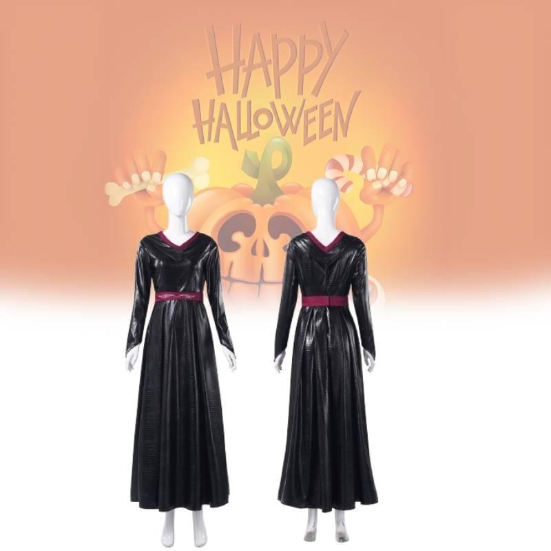 Halloween Costume Leather Girls Dress Medieval Renaissance Fashion Fans Retro