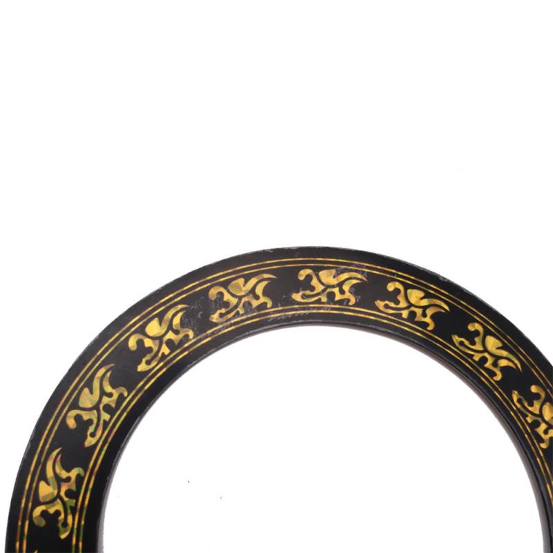 Adesivo per foro sonoro per chitarra con motivo floreale da 105 mm di diametro, cerchio per foro sonoro per chitarra
