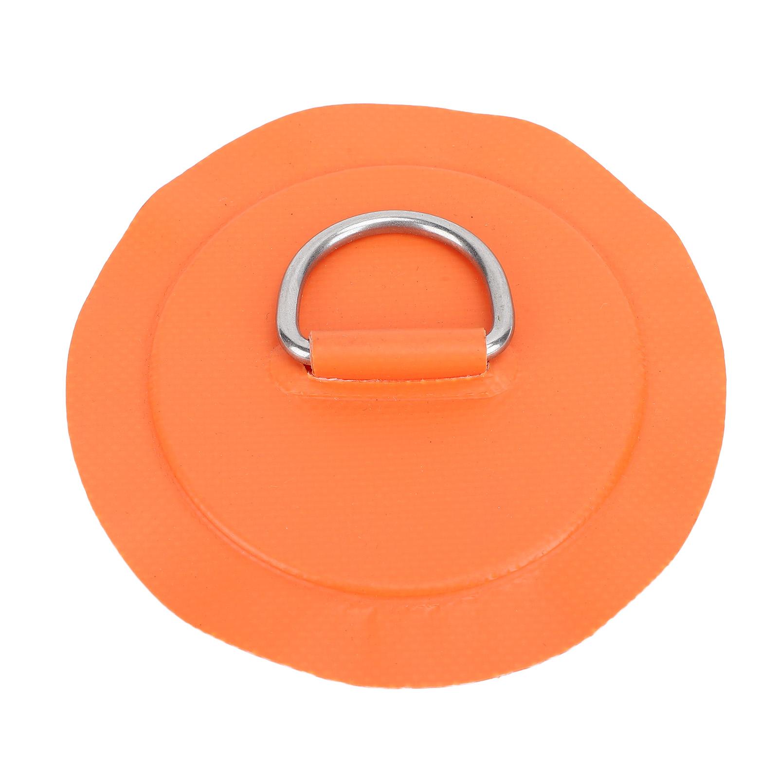 

Патч з D-кільцем Багатофункціональний ПВХ та нержавіюча сталь Човновий круглий майданчик з D-кільцем для надувного човна Ka