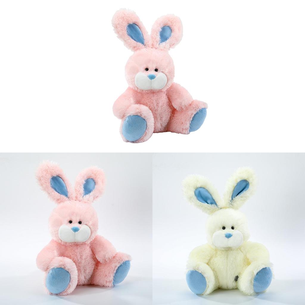 Plush Bunny Toy With Pp Cotton Filling For Girls Bedroom Decor Gift