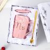 Mug with Lid Spoon Ceramic Mug Water Cup Coffee Mug Gift Box Set