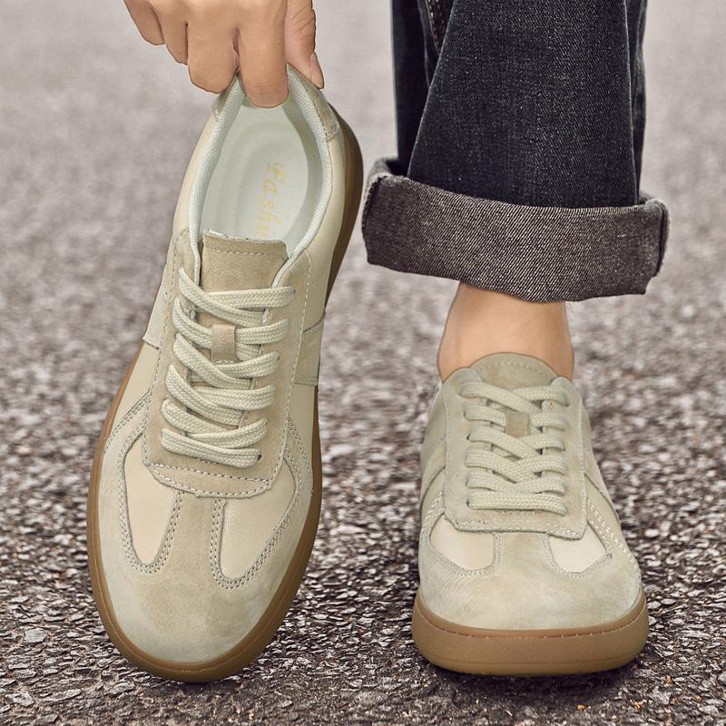 High Quality Oxford Breathable Outdoor Flats Sneakers Shoe Handmade Soft Sole Casual Comfortable and Fashionable Walking Shoes