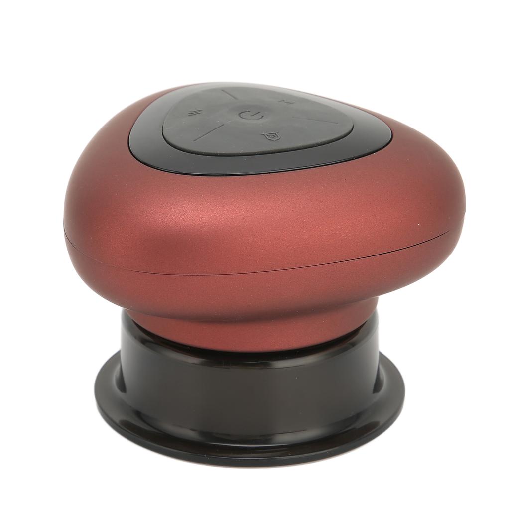 Electric Cupping Therapy Massager 4 Gears Negative Pressure Hot Compress Gua Sha Massage MachineRed