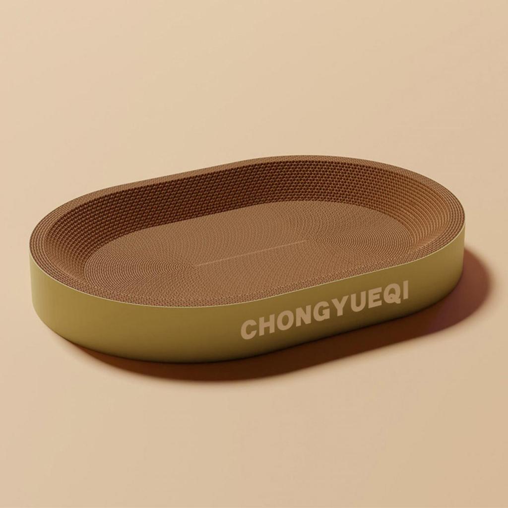 Cardboard Cat Scratcher, Scratch Bowl, Grinding Claw, Durable Recycle Board, Lounge Bed,