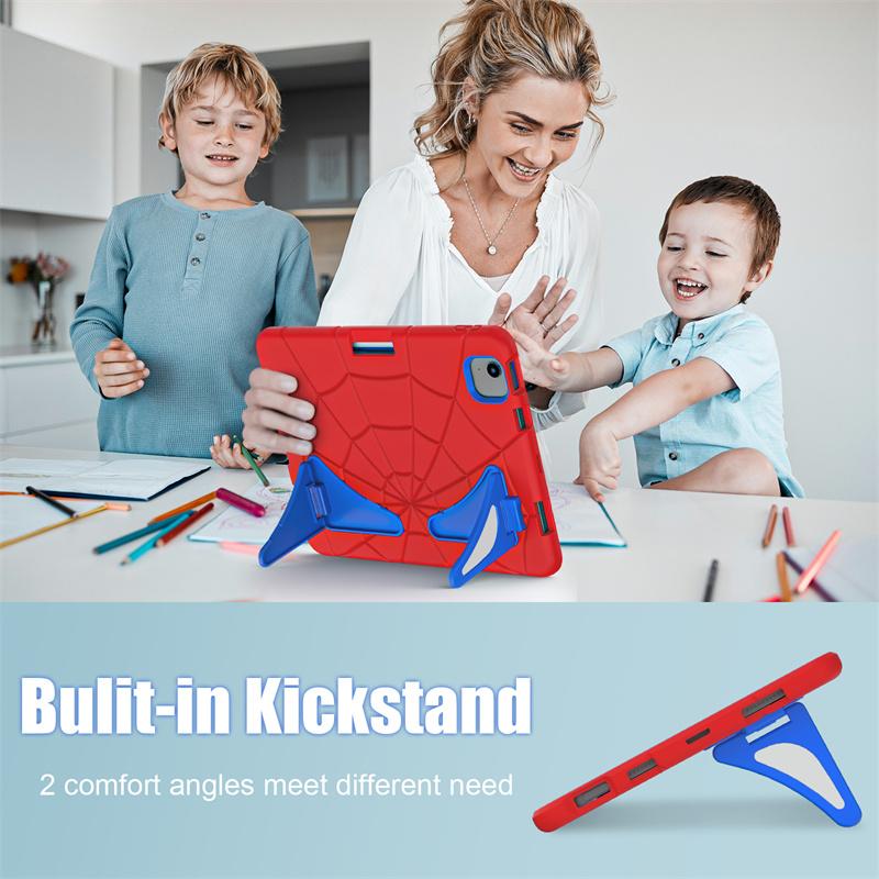 For iPad Air 11 Case iPad Pro 11" M4 4th 5th 10.9 10th 10.2 9th 8th 7th Generation Shockproof Kids Tablet Stand Cover Funda