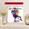 Kobe Customize Text Diamond Painting Round Diamond Mosaic Suitable For Beginners Diamond Painting Rhinestones Gift Frameless
