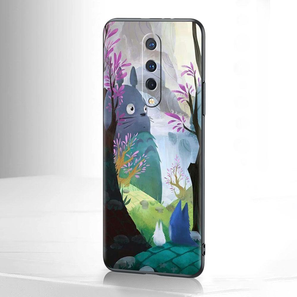 Custodia Antiurto Per OnePlus 8T 7 8 Pro 9 Nord Z 7T N10 2 N100 N200 CE 9R 5G Nera Morbida Cover per Telefono Guscio Anime Giapponese Tototro Cas
