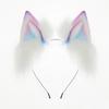 Subculture dopamine colorful gradual change cat ear handmade dark star fox ear halloween beast ear wolf ear headband