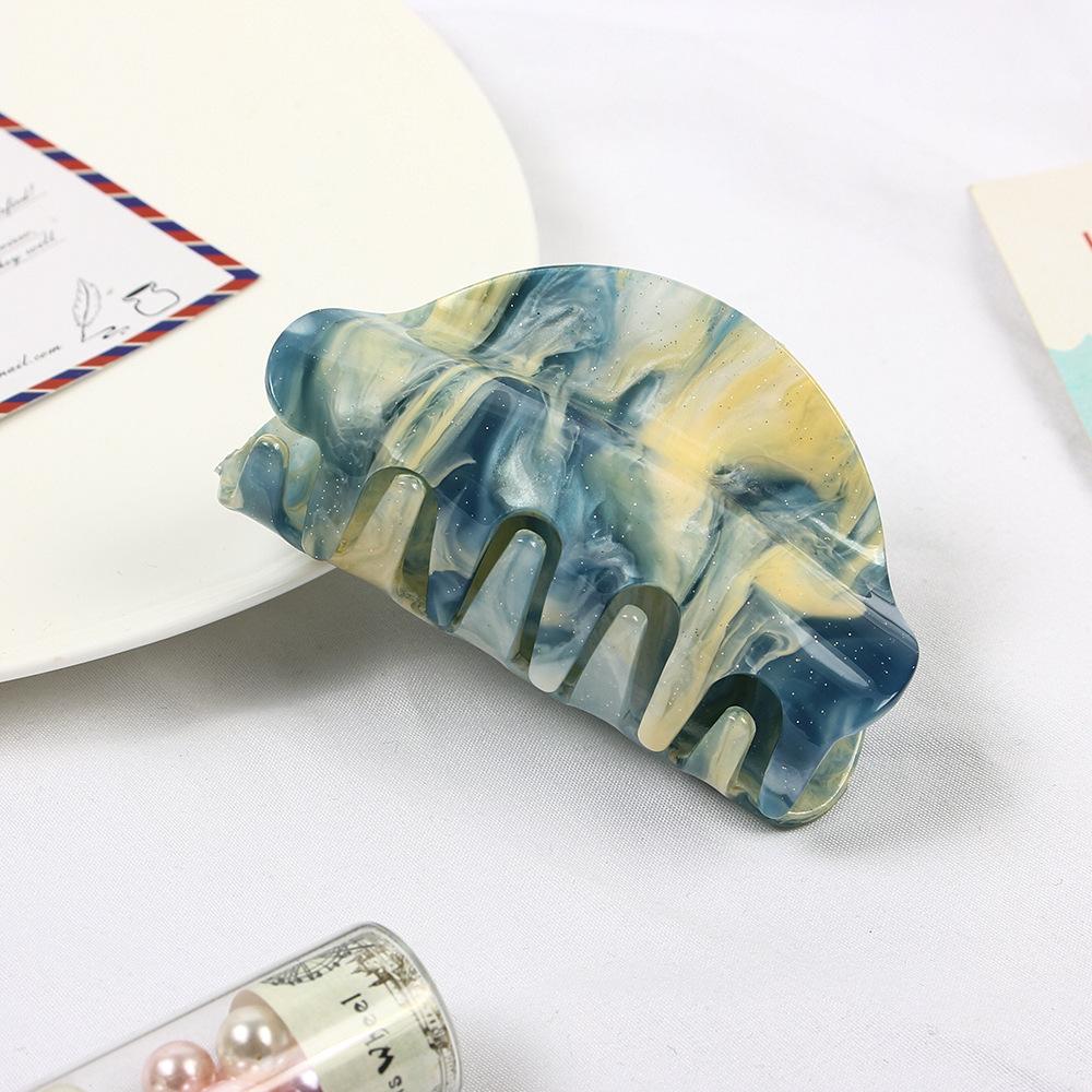 Nowy Akrylowy Klips do Włosów Klips Szczękowy Eleganckie Kolorowe Klipsy do Włosów dla Kobiet Szczęka do Włosów Wsuwka Dziewczęcy Klips Szczękowy Klips do Włosów Akcesoria do Włosów