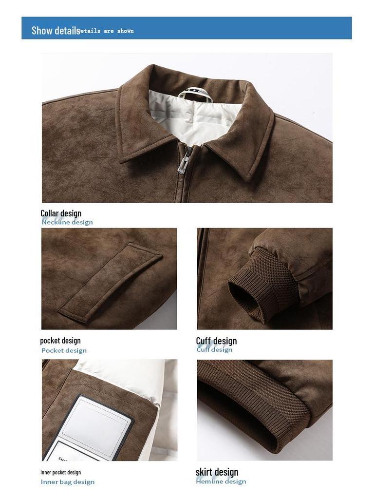 2025 Trendy Retro High Neck Down Jacket - Warm, Thick, and Stylish