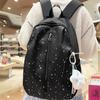 Schoolbag Korean Version Ins Little Star Schoolbag for Female Junior High School Students, High-end Sense, Niche Does Not Collide with the Style