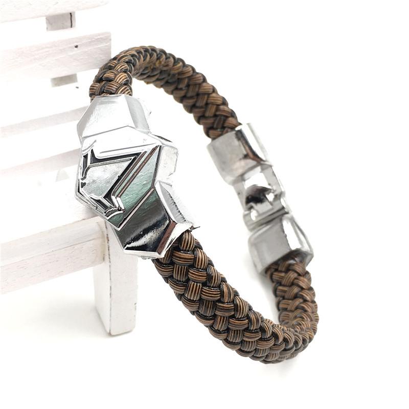 Pattern Knitted V Anime Bracelet Minimalist Outfit Accessory Casual Chain Hand