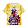 Friday Night Funkin 3D T Shirts Kids Children Game T-shirts Boys Girls Cartoon Anime Tshirts Summer Toddler Tee Streetwear