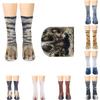 3D Animal Shaped Socks Digital Printed Simulation Socks Cat and Dog Fun and Funny Home Personalized Socks