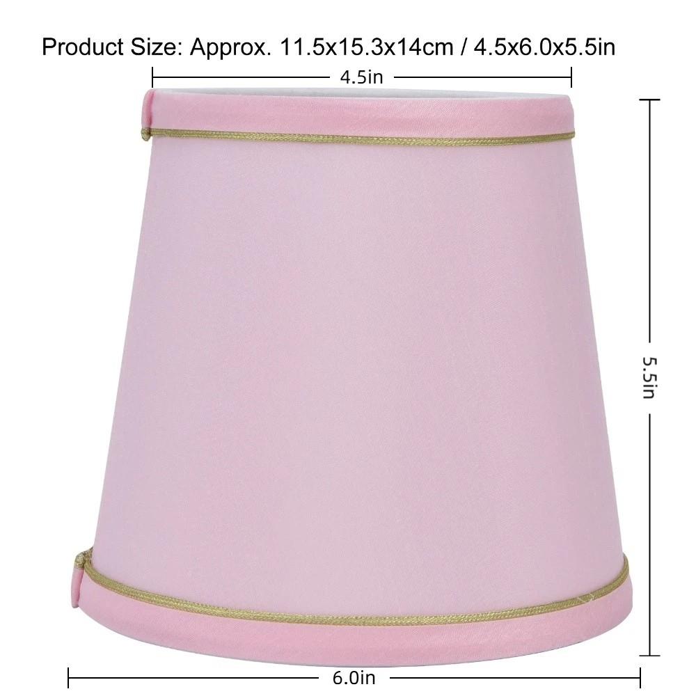 2PCS Clip On Design Lampshade 5.5 inch Height Wall Lamp Shade Simple Lamp Shade Wall Lamp
