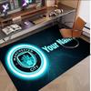 Personalized Crystal Velvet Carpet Manchester City Pattern Non Slip Floor Rug