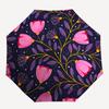 1PC Floral Pattern Automatic Folding Umbrella Portable Collapsible 8-Rib Umbrella for All Seasons, Casual Outdoor Accessory, A29