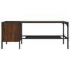 Coffee Table with Shelf, Sonoma Oak Color, 100x51x40 Cm