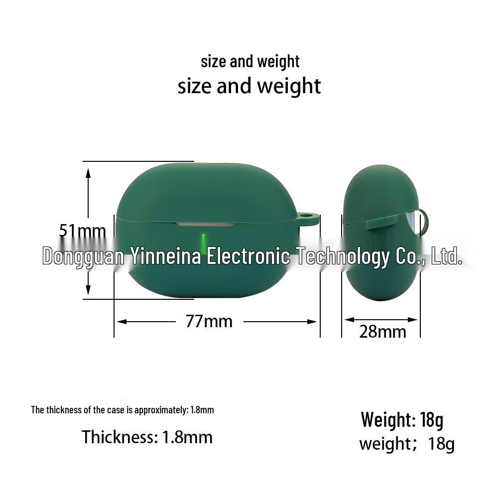 Huawei FreeBuds Pro 3 Transparent TPU Protective Earphone Case