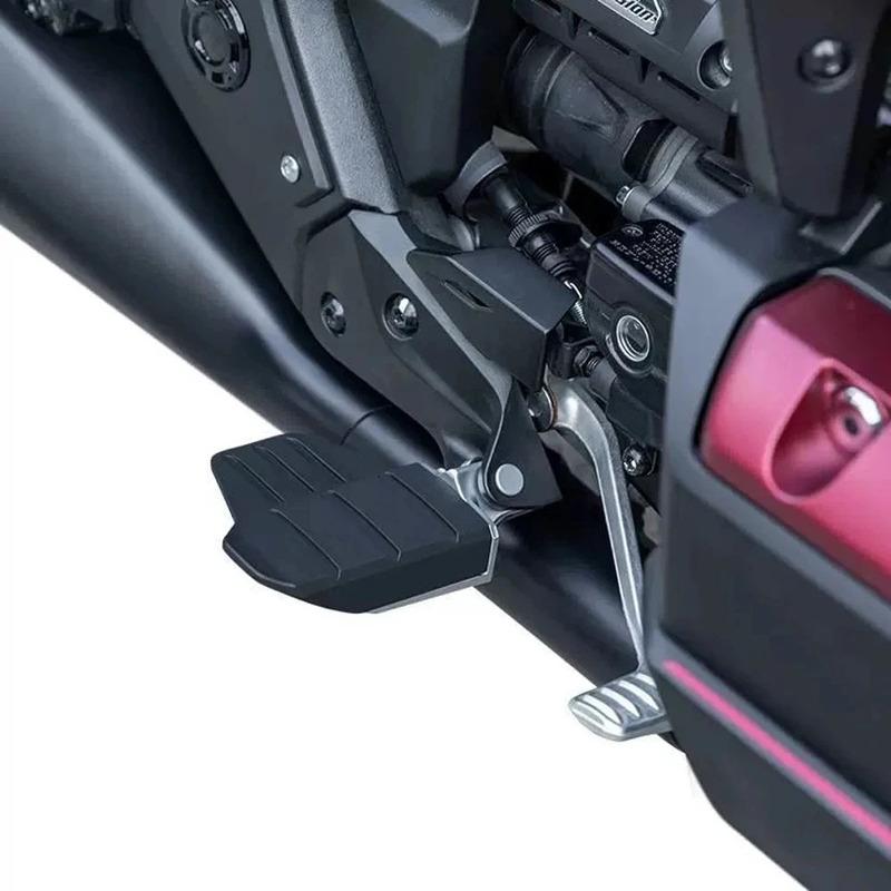 

Gold wing GL1800 Accessories Wide Rider Foot pegs For Honda GL 1800 2018-2024 Footrests Tour DCT Motorcycle Highway Peg Mounts