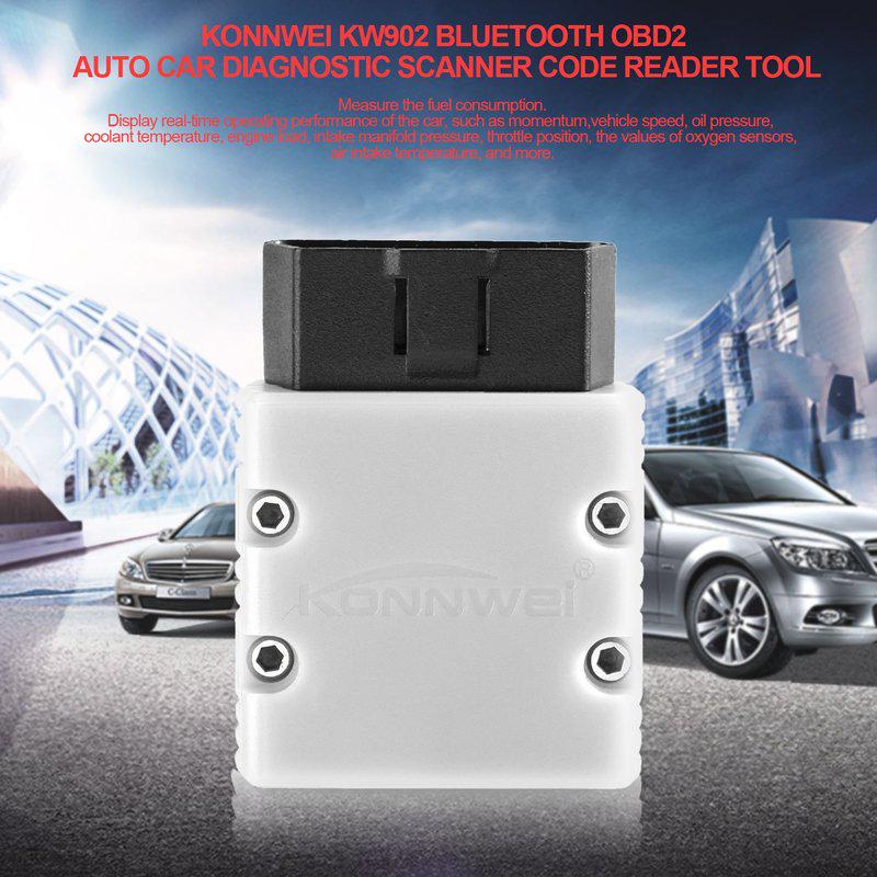 Konnwei KW902 ELM327 OBD2 Car Diagnostic Scanner Code Reader Tool