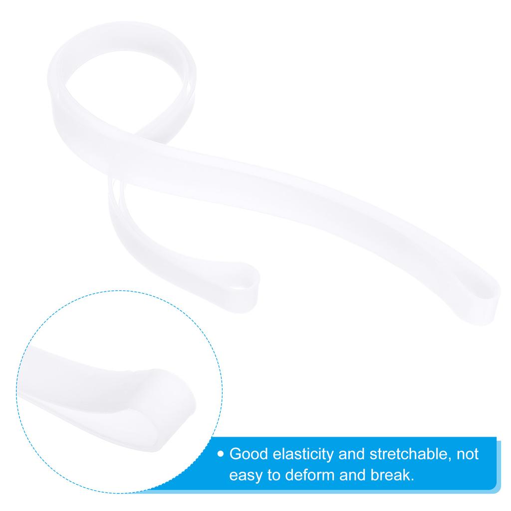 Towel Bands, 6 Pack Elastic Elastic Beach Chair Towel Clips Windproof Towel Holder Silicone Rubber Bands Straps for Beach Pool