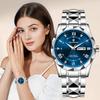 BANGWEI Elegant Quartz Woman Watch Luxury Fashion Classic Simple Stainless Clocks Auto Date Waterproof Diamond Ladies Wristwatch