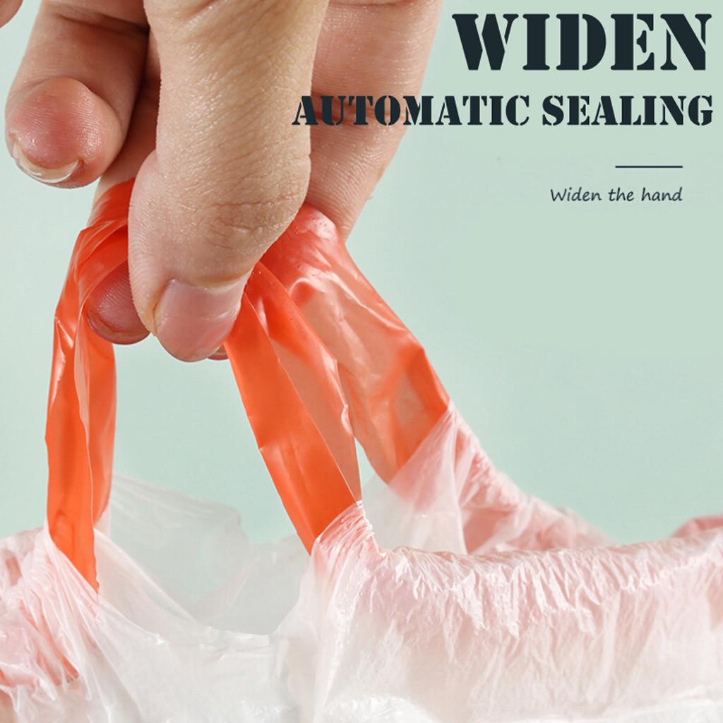 Hand-held  Thicker Seal Tie Elastic Durable Garbage Bags