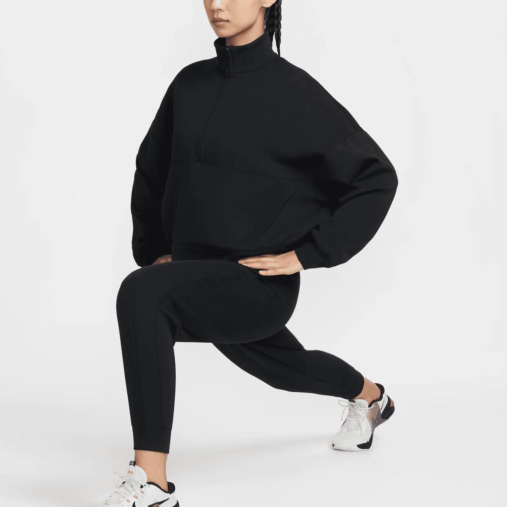 New Nike 24.7 IMPOSSIBLYSOFT Sweatshirt Women's Black/Dark Charcoal Gray HQ8189-010