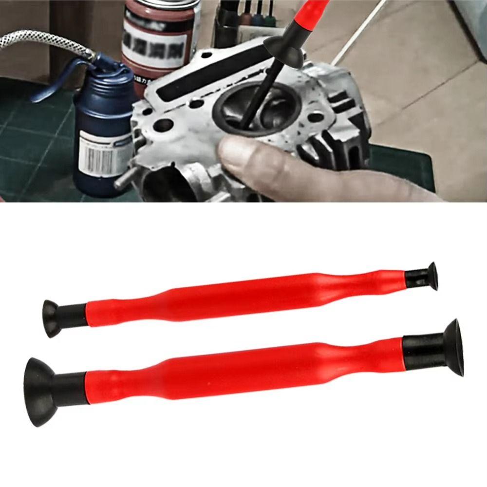 2pcs Hand Lapping Grinding Sticks With Suction Cups Valve Lapping Sticks  Motorcycle Repair