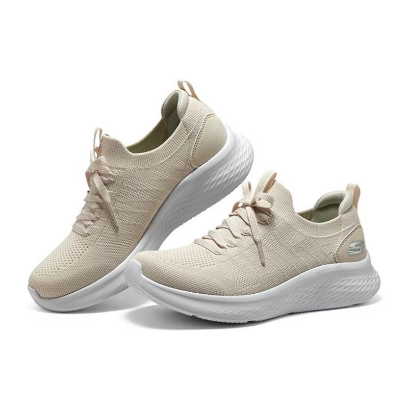 Skechers Skech-Lite Pro Women Low Top Casual Shoes Off White 149769-NAT